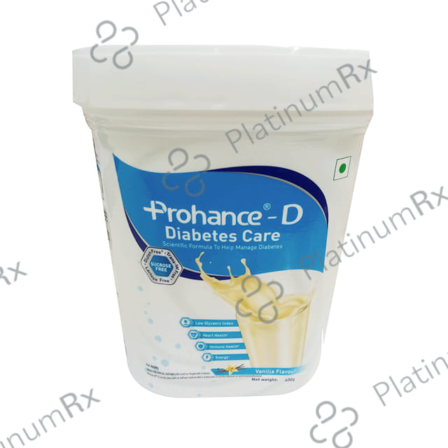 Prohance D Nutritional Supplement Vanilla Flavour 400gm