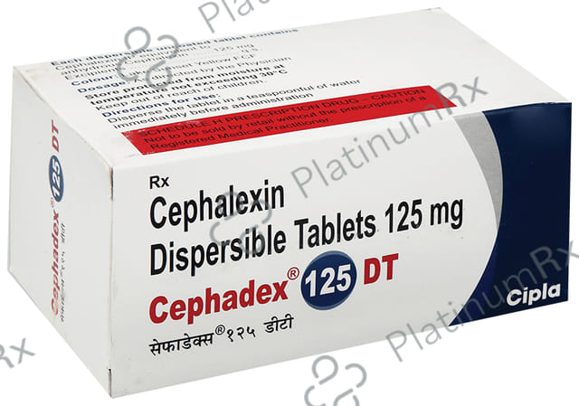 Cephadex 125mg DT Tablet 10s