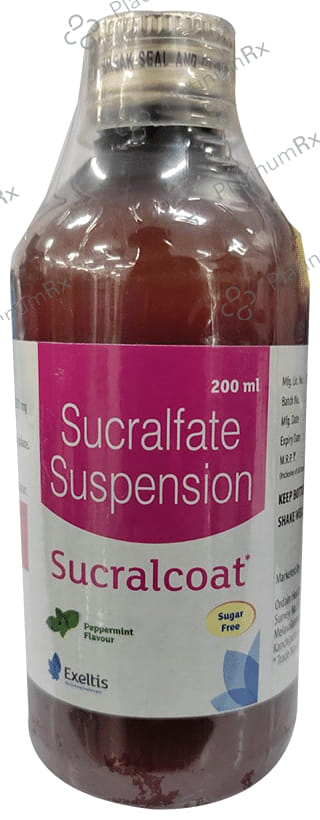 Sucralcoat Peppermint Sugar Free Suspension 200ml