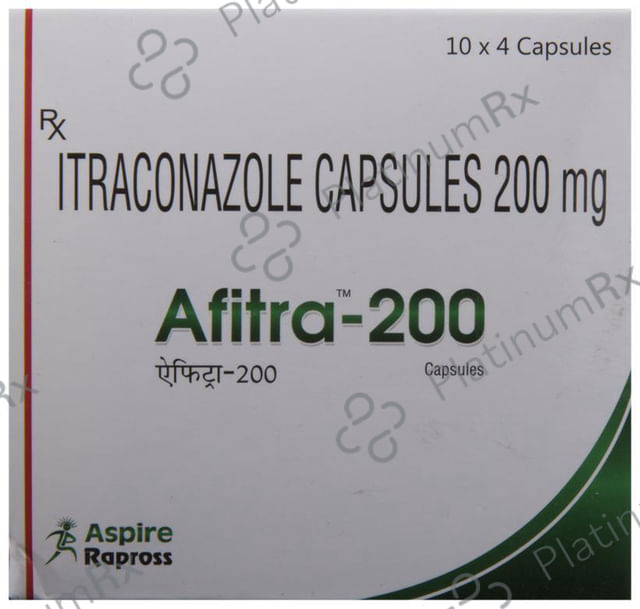 Afitra 200mg Capsule 4s