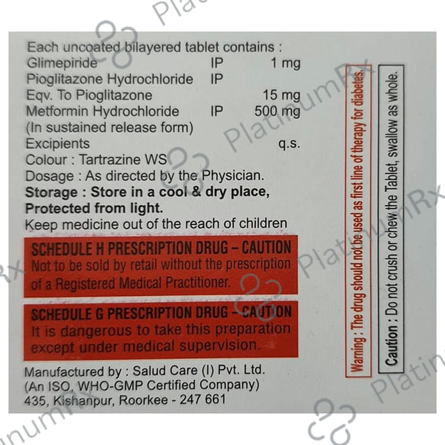 Ruglim PM 1 Tablet SR