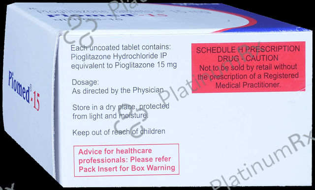 Piomed 15mg Tablet 10s