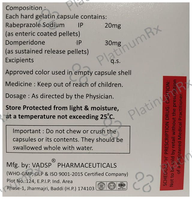 Rabiseed DSR Capsule 10s