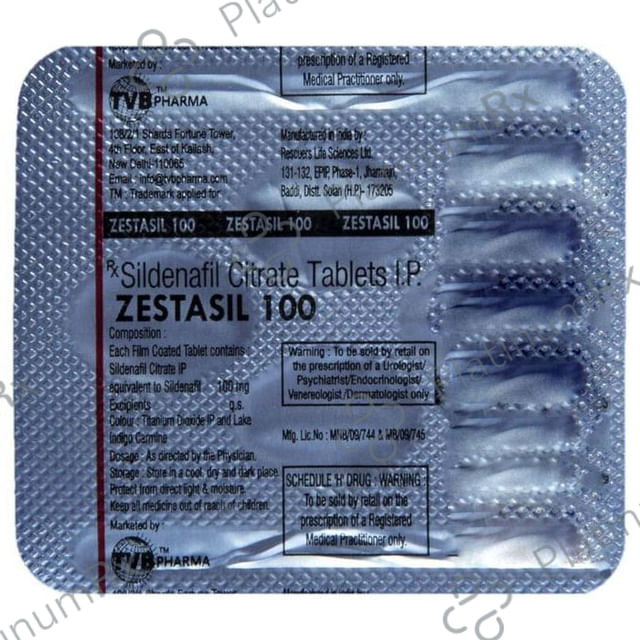 Zestasil 100 Tablet