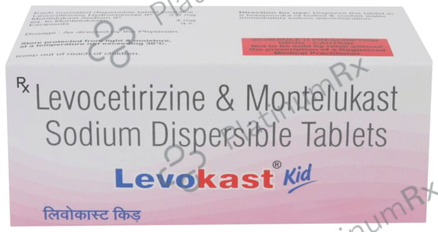 Levokast Kid 2.5/4mg Tablet 10s