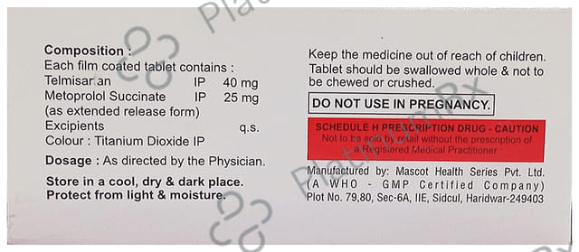 Vintel-M 25 Tablet ER