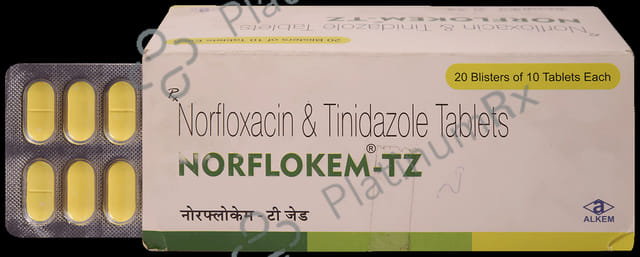 Norflokem TZ 400/600mg Tablet 10s