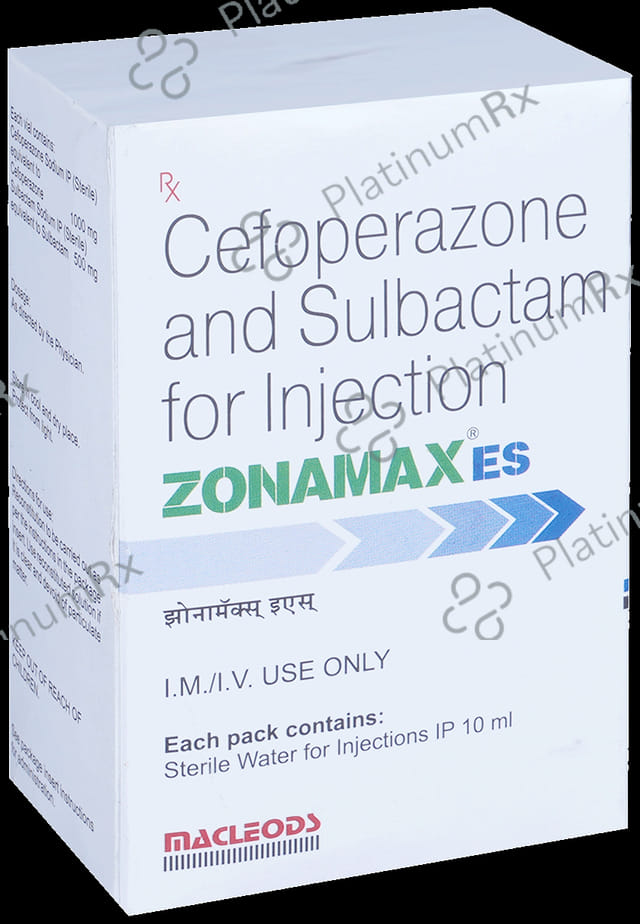Zonamax ES 1000/500mg Injection 10ml