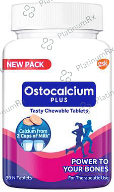 Ostocalcium Plus for Bone Health - Tasty Chewable Tablet