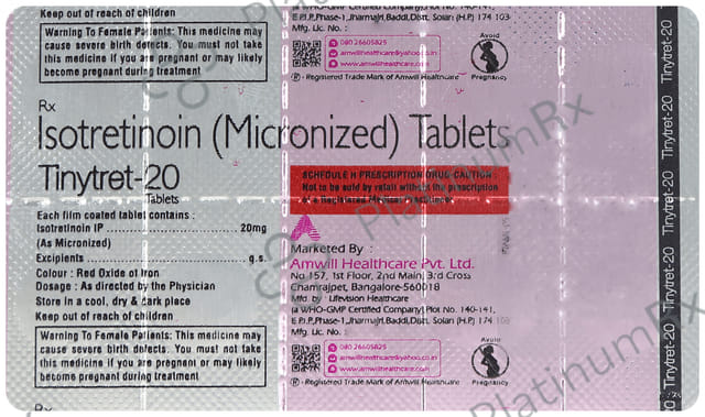 Tinytret 20mg Tablet 10s