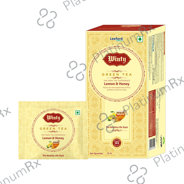 Winty Green Tea Lemon and Honey Powder