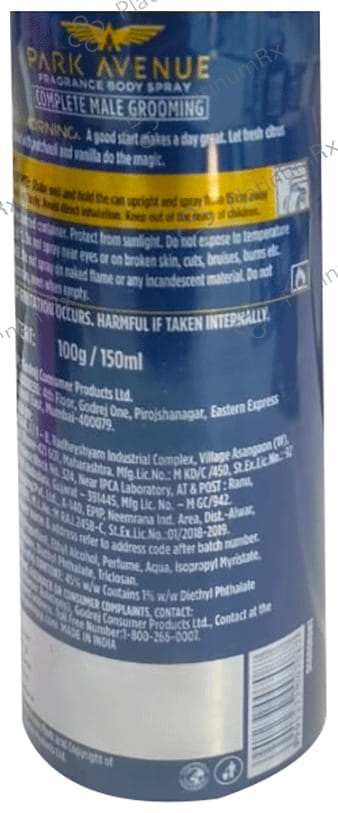 Park Avenue Good Morning Deo Liquid 150ml