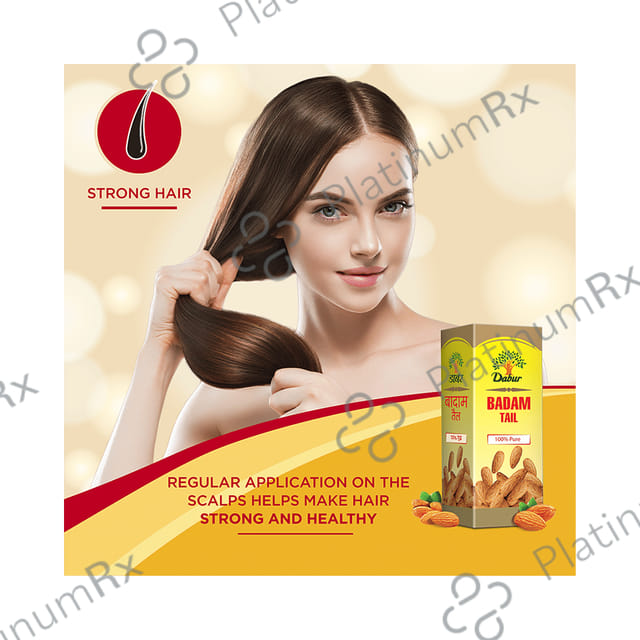 Dabur Badam Tail - Supports Hair, Skin & Brain Health 100 ml