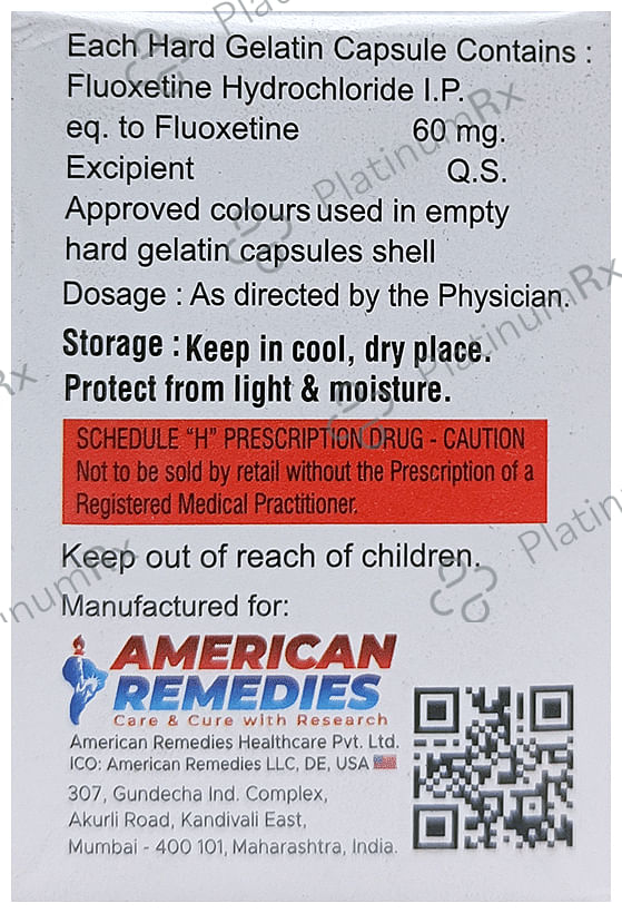Fluxican 60mg Capsule 10s