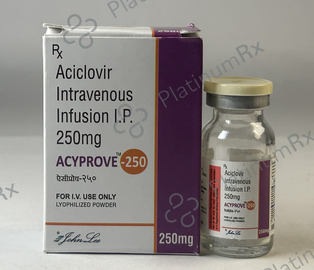 Acyprove 250mg Injection 1s