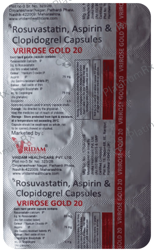 Vrirose Gold 20 Capsule