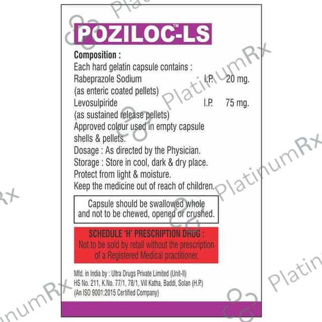 Poziloc-LS Capsule SR