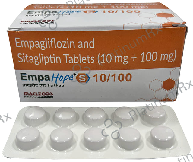 Empahope S 10/100mg Tablet 10s