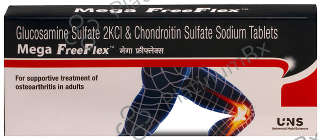 Mega FreeFlex Joint Health 600/750mg Tablet 10s