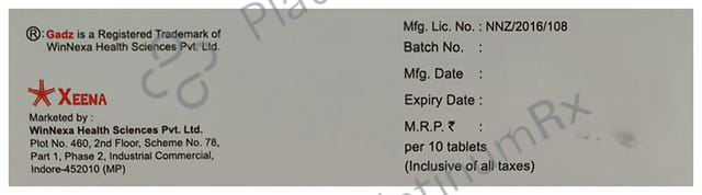 Gadz 2mg Tablet 10s
