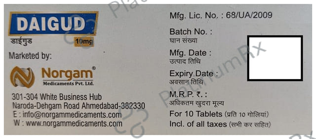 Daigud 10mg Tablet