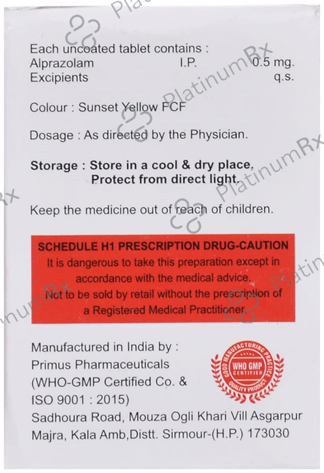 Ziety 0.5mg Tablet