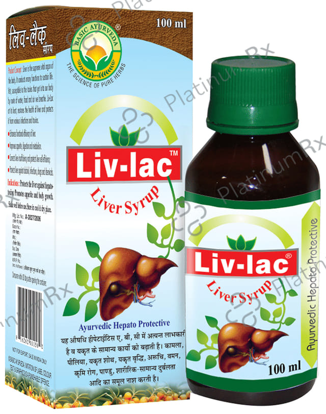 Basic Ayurveda Liv-Lac Syrup 100 ml