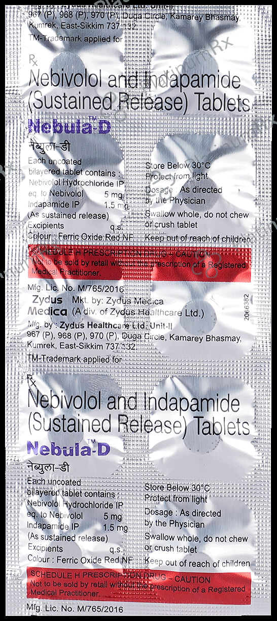 Nebula D 5/1.5mg Tablet SR 10s