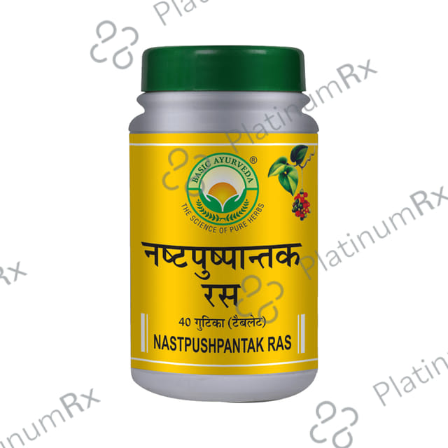 Basic Ayurveda Nast Pushpantak Ras Tablet