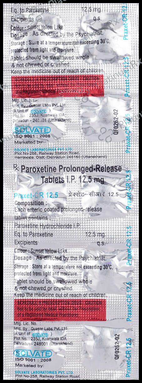 Praxet 12.5mg Tablet CR