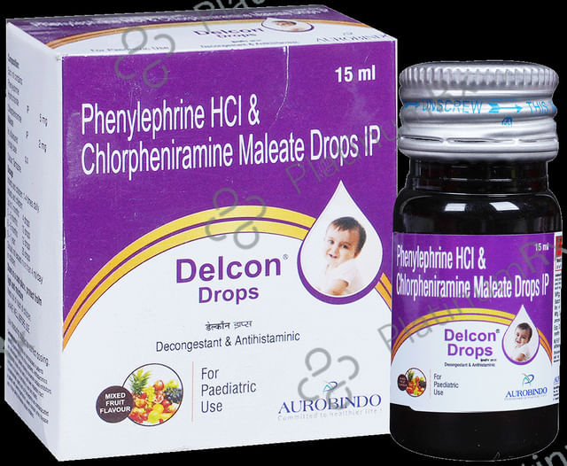 Delcon 5/2mg Drops 15ml
