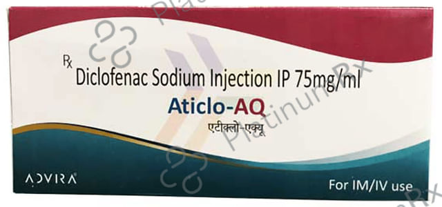 Aticlo AQ 75mg Injection 1ml