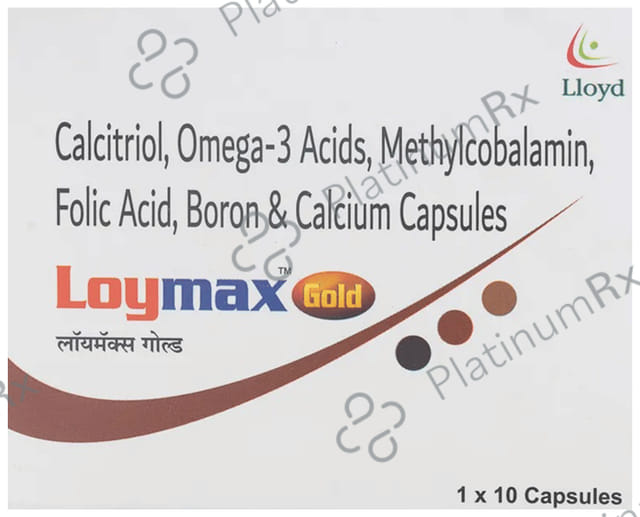 Loymax Gold Soft Gelatin Capsule 10s