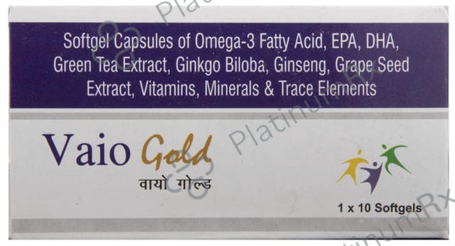 Vaio Gold Soft Gelatin Capsule