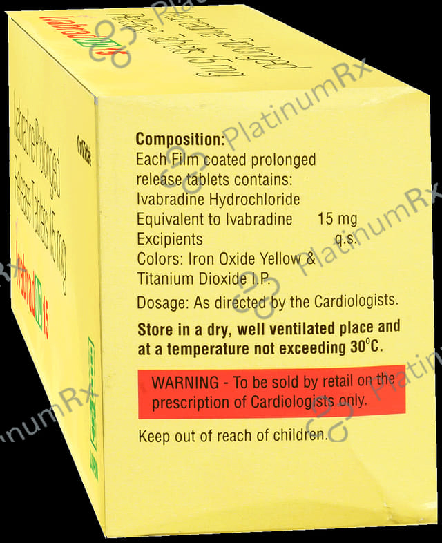 Ivabrad OD 15mg Tablet 10s