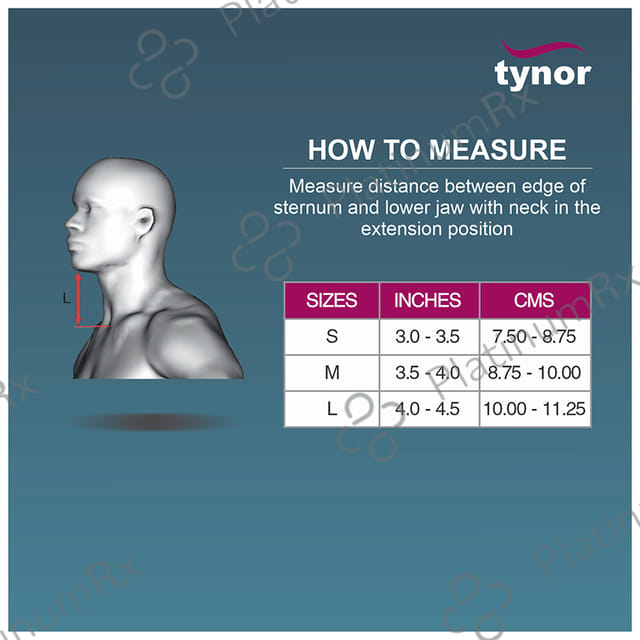 Tynor B 07 Cervical Collar Soft Large 1s