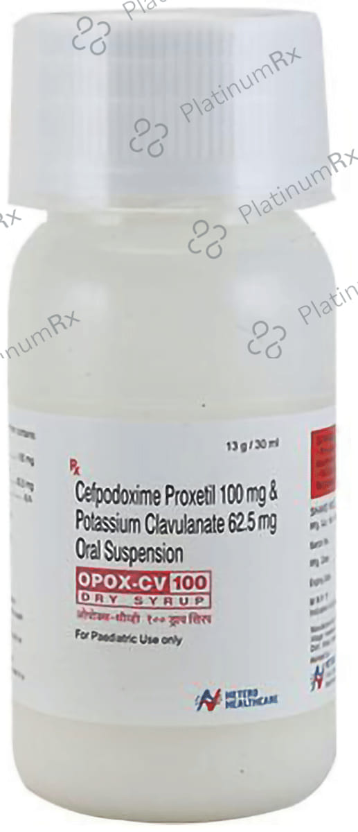 Opox CV 100/62.5mg Dry Syrup 30ml