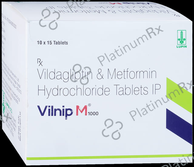 Vilnip M 1000/50mg Tablet 15s