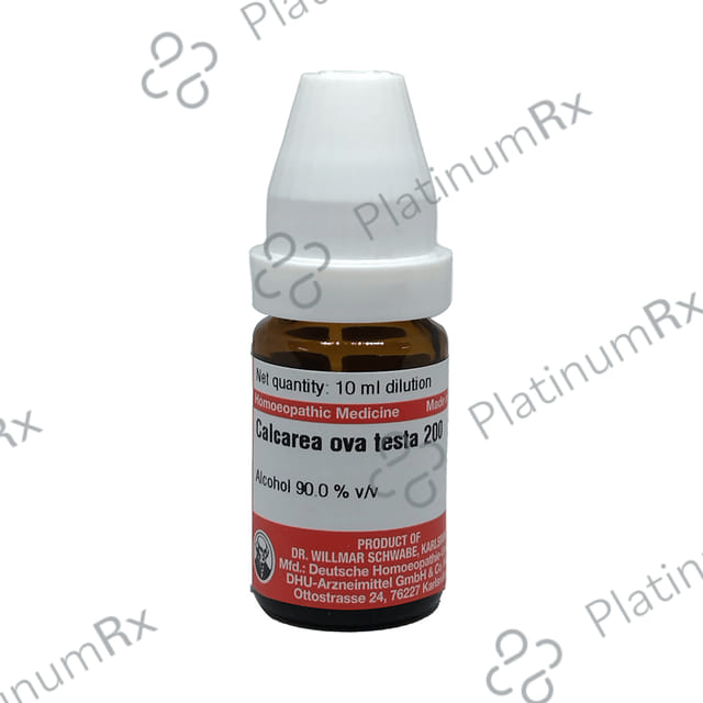 Dr Willmar Schwabe Germany Calcarea Ova Testa Dilution 200