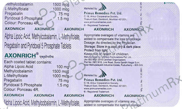 Axonrich Tablet 10s