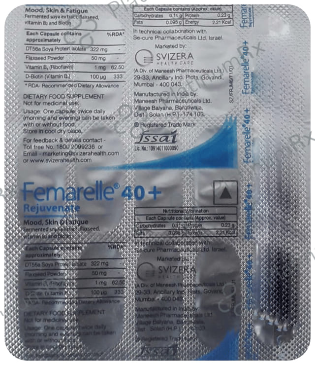 Femarelle Rejuvenate 40+ Capsule 15s