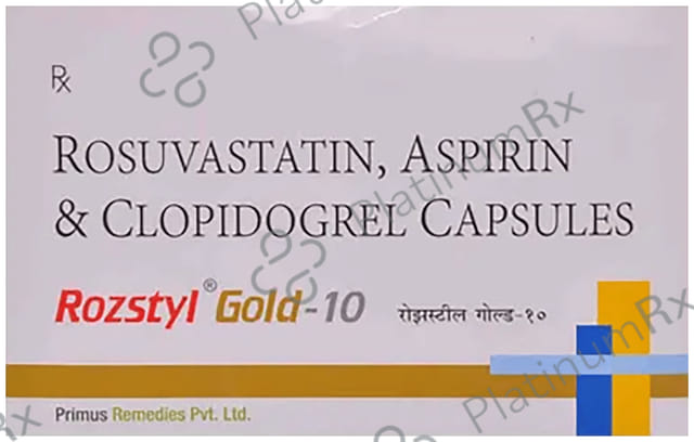 Rozstyl Gold 75/10/75mg Capsule 10s