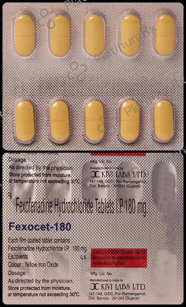 Fexocet 180mg Tablet