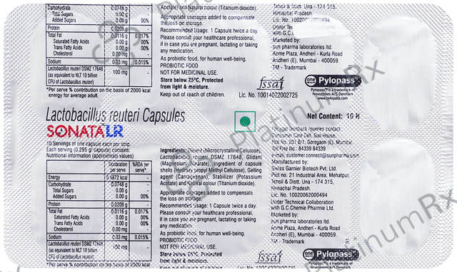 Sonata LR 100mg Capsule 10s