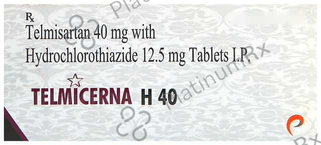 Telmicerna H 40/12.5mg Tablet 10s