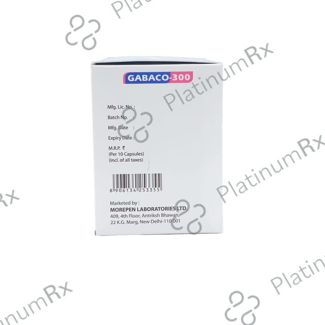 Gabaco 300mg Capsule 10s