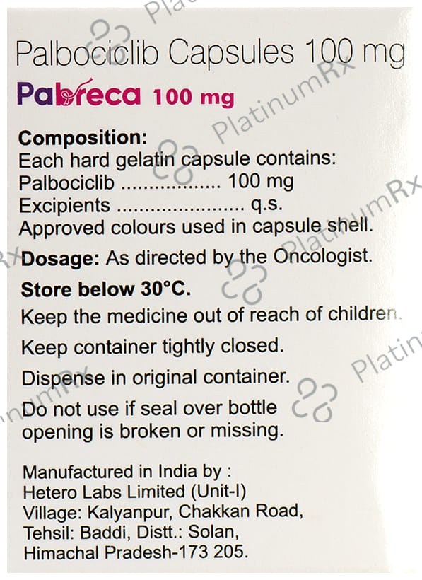 Pabreca 100mg Capsule
