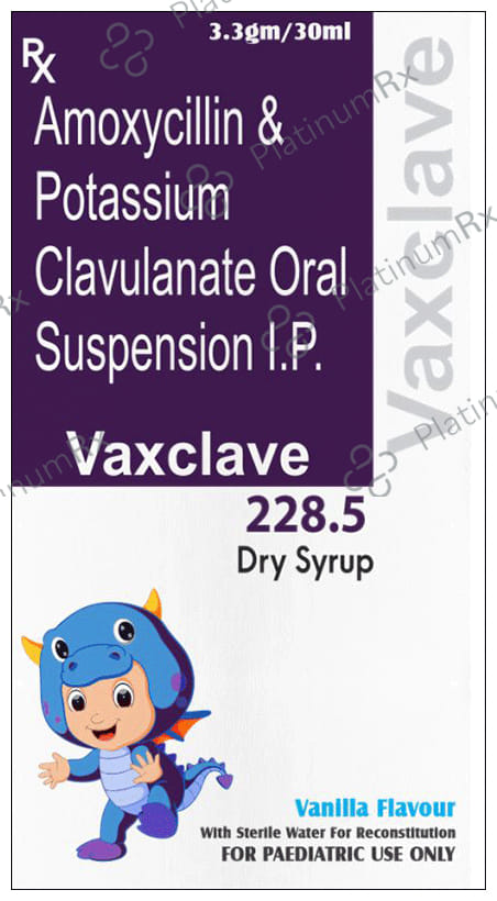 Vaxclave 228.5mg Dry Syrup 30ml