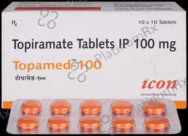 Topamed 100mg Tablet 10s