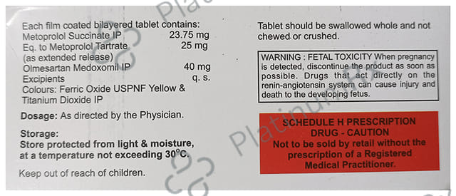 Olpress M Forte 25 Tablet ER